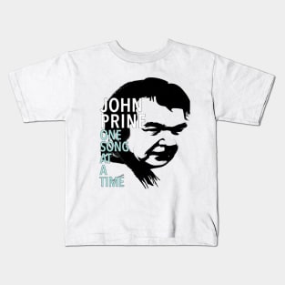 john prine  ilustrasion sketsa Kids T-Shirt